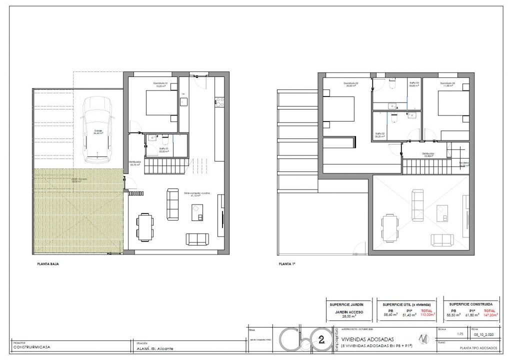 Ejemplo de Planos de la vivienda