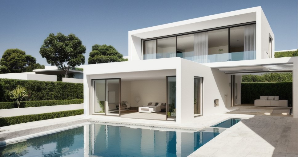 Vivienda modelo Aitana. Una villa de 4 dormitorios en esquina.
